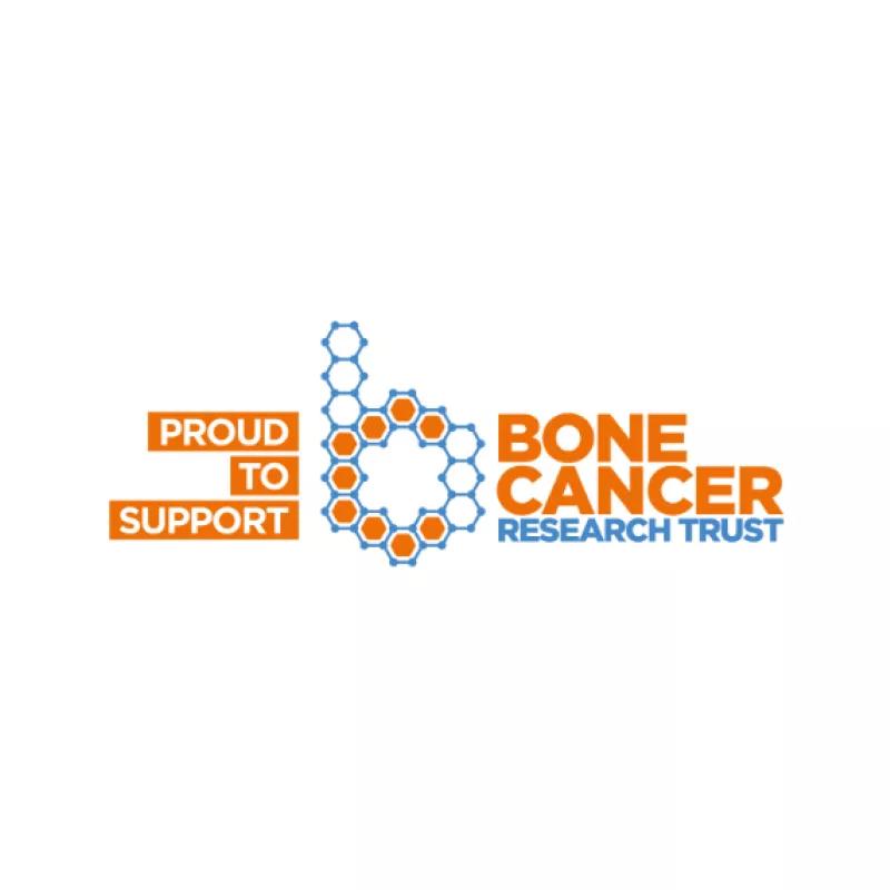 Proud to Support Bone Cancer Research Trust